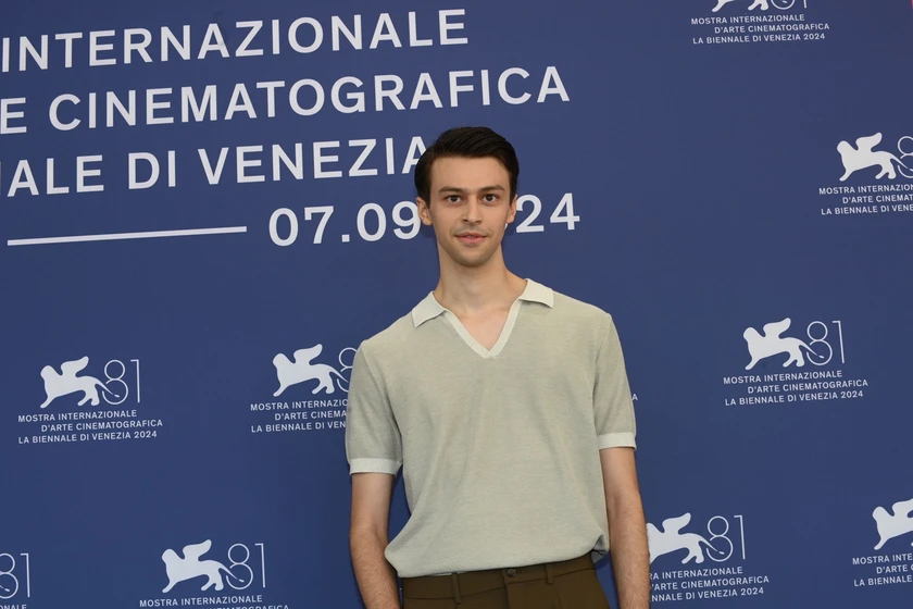 Samuele Teneggi en la-historia-de-frank-y-nina (Festival de Venezia. Agosto 2024)