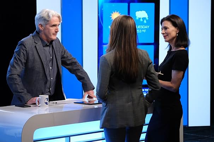Perrey Reeves, Bruce Dinsmore y Kim Shaw en El Poder de la Ambición