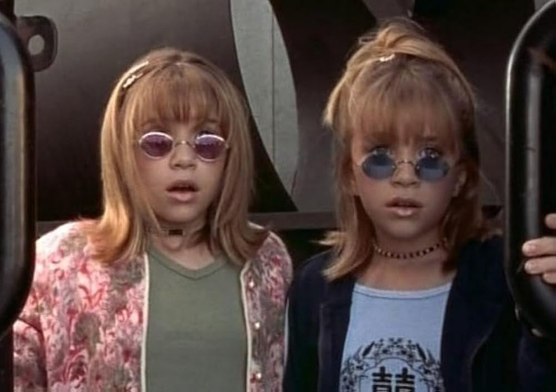Ashley Olsen y Mary-Kate Olsen en un-papa-de-pelicula