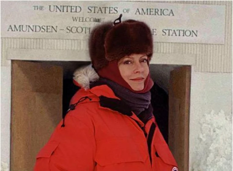 Susan Sarandon en atrapada-en-el-hielo
