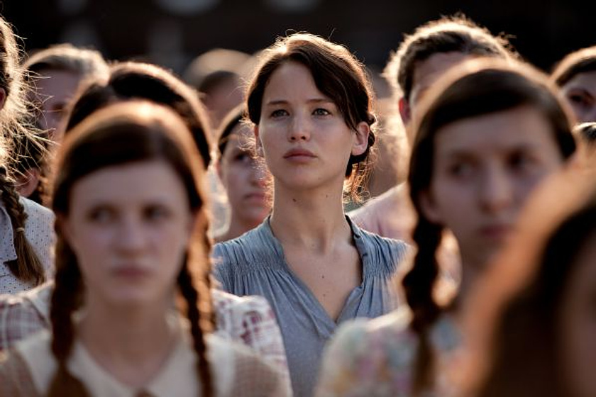 Jennifer Lawrence en Los Juegos del Hambre