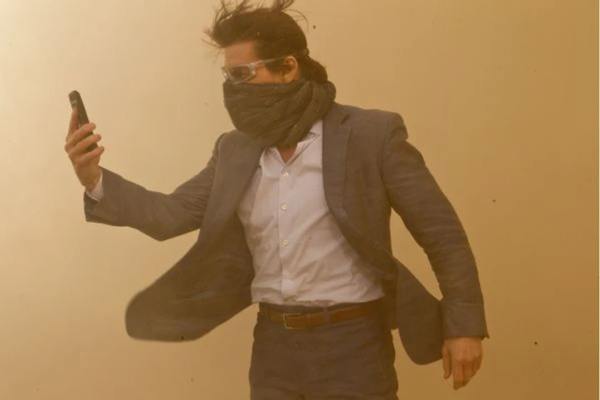 Tom Cruise en Misión: Imposible. Protocolo fantasma