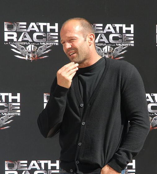 Jason Statham en La Carrera de la Muerte (Photocall Madrid. Septiembre 2008)
