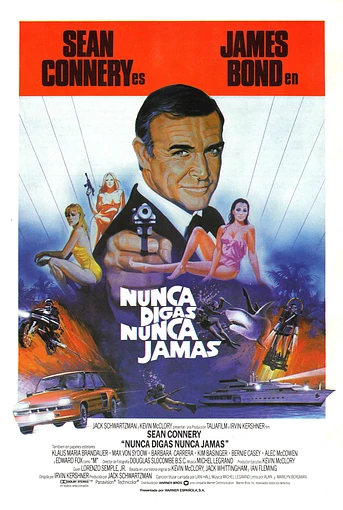Poster de Nunca digas nunca jamás