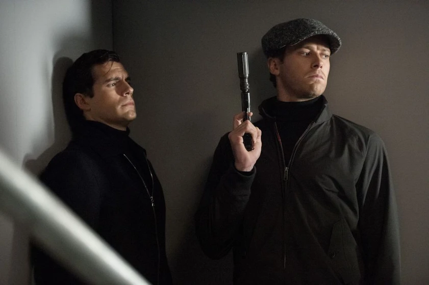 Henry Cavill y Armie Hammer en operacion-u-n-c-l-e