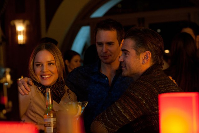 Sam Rockwell, Colin Farrell [I] y Abbie Cornish en Siete psicópatas