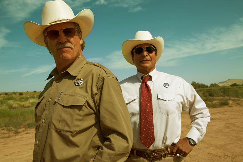 Jeff Bridges y Gil Birmingham en Comanchería