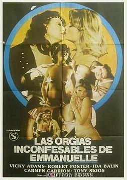 poster of movie Las Orgías Inconfesables de Emmanuelle
