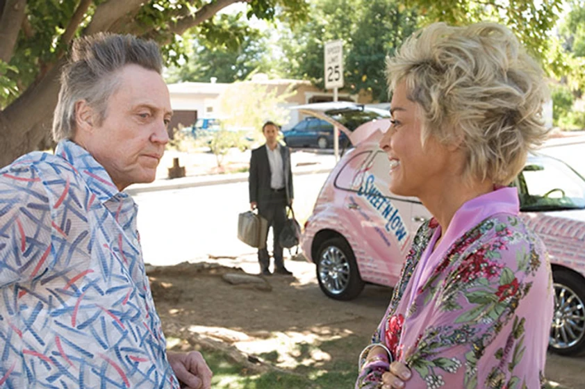 Christopher Walken y Sharon Stone en 5-a-day