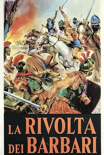 Poster de Los Bárbaros contra el Imperio Romano