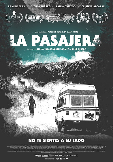 still of movie La Pasajera