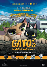 poster of movie Gatos. Un Viaje de vuelta a casa