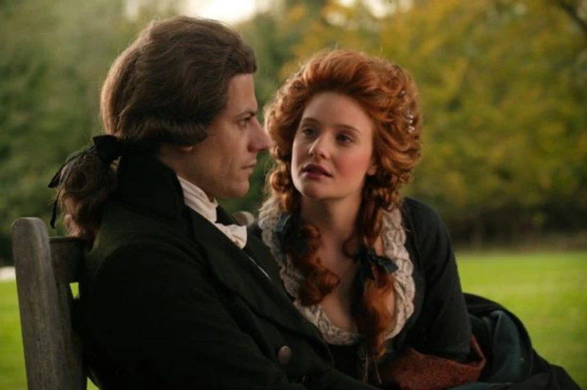 Ioan Gruffudd y Romola Garai en amazing-grace