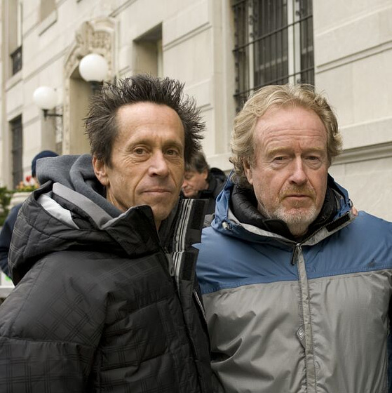 Ridley Scott y Brian Grazer en American Gangster