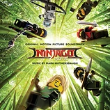 Carátula de la banda de sonido de La Lego Ninjago película