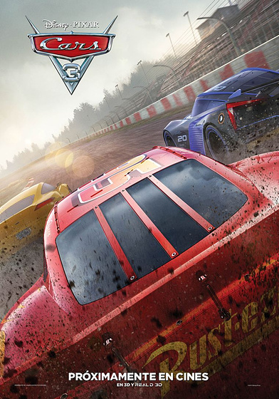 Imagen de Cars 3 (Cartel español)