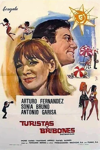 Poster de Turistas y bribones