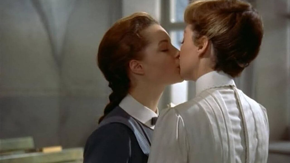 Lilli Palmer y Romy Schneider en Corrupción en el Internado