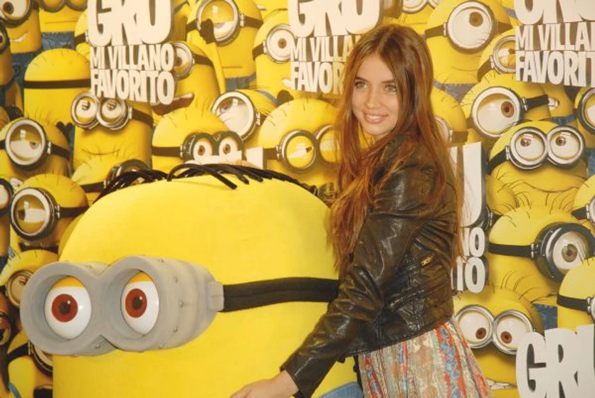 Ana de Armas en gru-mi-villano-favorito (Photocall en Madrid. Octubre 2010)