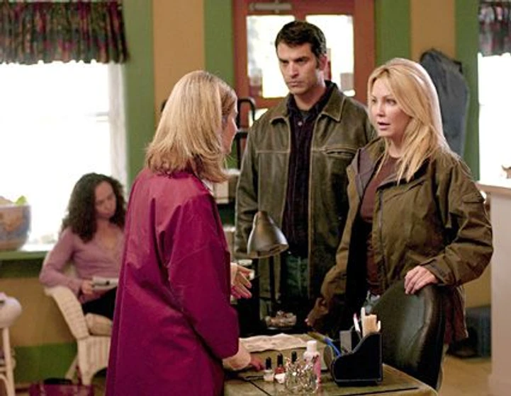 Heather Locklear y Johnathon Schaech en Angels Fall