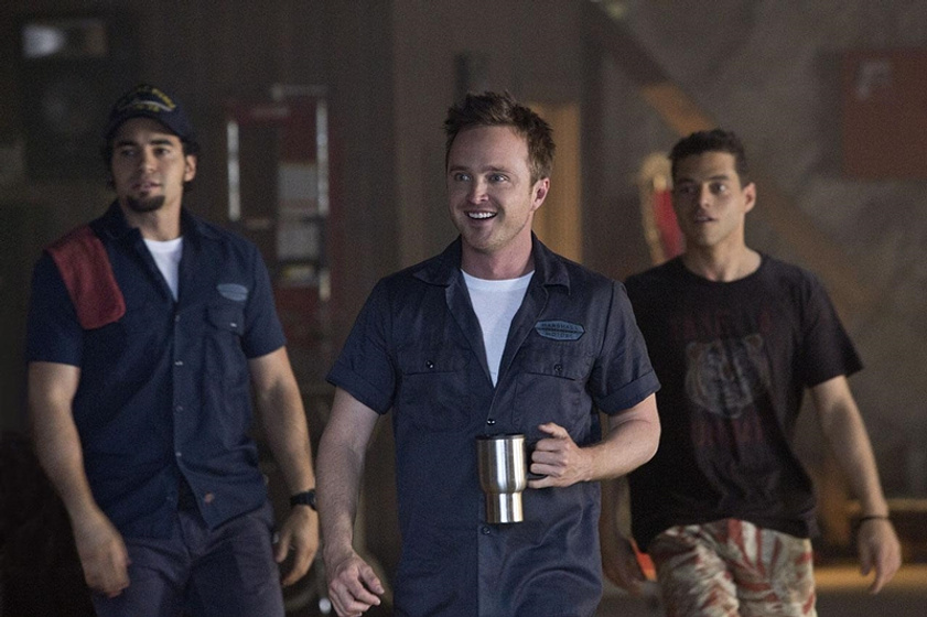 Dominic Cooper y Aaron Paul en Need for Speed
