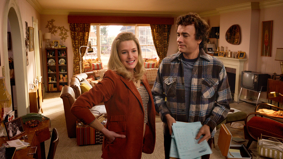Tom Hanks y Robin Wright en Here (Aquí)