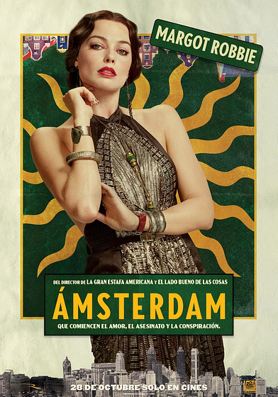 Imagen de Amsterdam (Cartel personajes español)