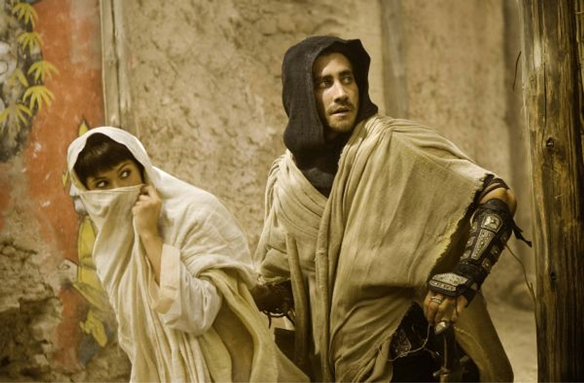 Jake Gyllenhaal y Gemma Arterton en Prince of Persia: Las arenas del tiempo