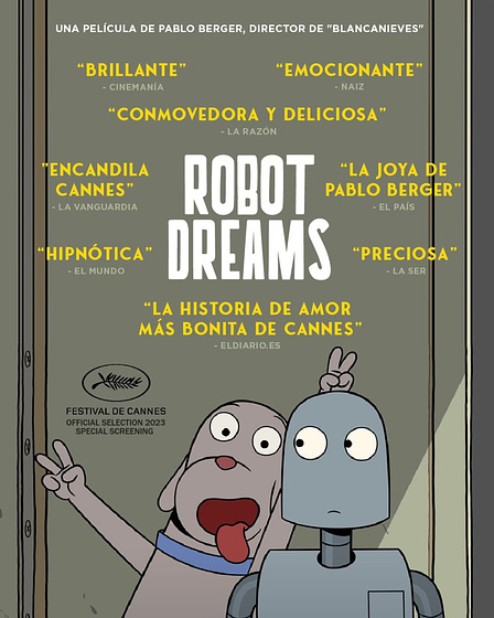 Imagen de Robot Dreams (Cartel español)