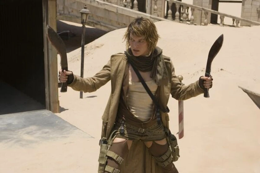 Milla Jovovich en Resident Evil: Extinción