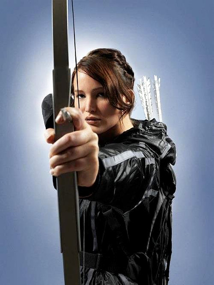 Jennifer Lawrence en Los Juegos del Hambre. En Llamas