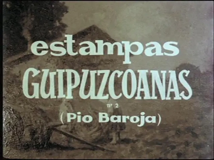Imagen de Estampas guipuzcoanas número 2: Pío Baroja