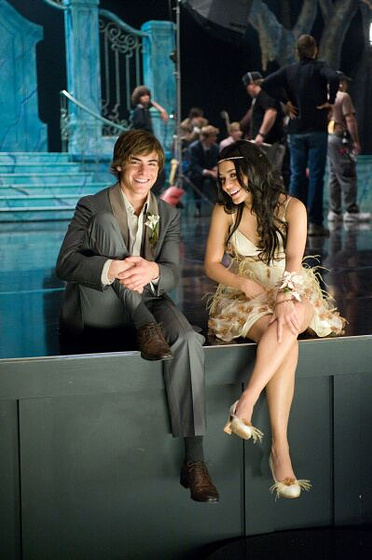 Vanessa Hudgens y Zac Efron en High School Musical 3. Fin de Curso