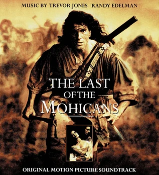 Carátula de la banda de sonido de El Último Mohicano