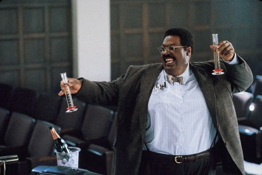 Eddie Murphy en El Profesor Chiflado 2: La Familia Klump