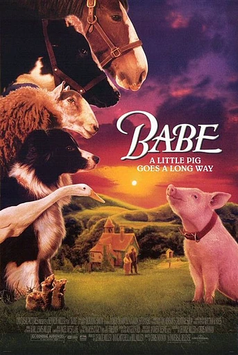 Poster de Babe, el cerdito valiente