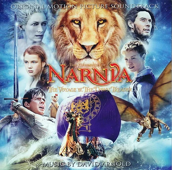 Carátula de la banda de sonido de Las Crónicas de Narnia: La Travesía del viajero del Alba