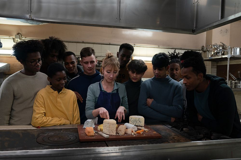 Audrey Lamy en La Brigada de la Cocina