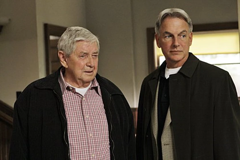 Ralph Waite y Mark Harmon en navy-investigacion-criminal