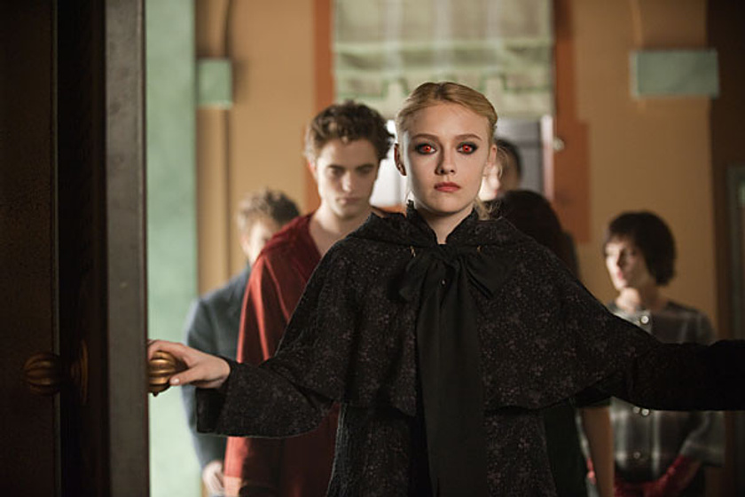 Dakota Fanning en La Saga Crepúsculo: Luna Nueva