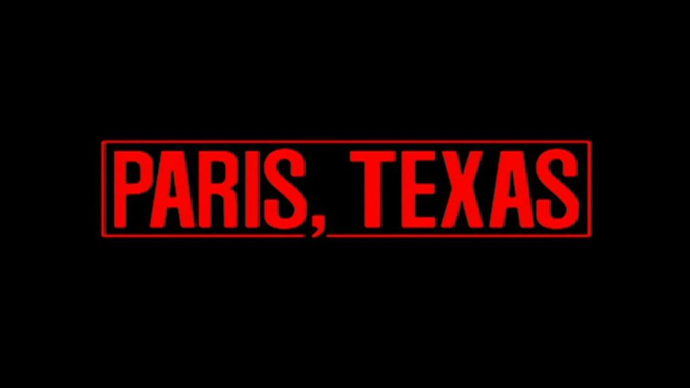 Imagen de París, Texas (Títulos de crédito)