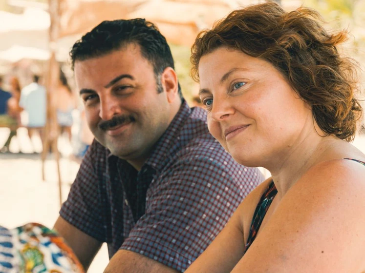 Sophie Guillemin y David Serero en la-isla-roja