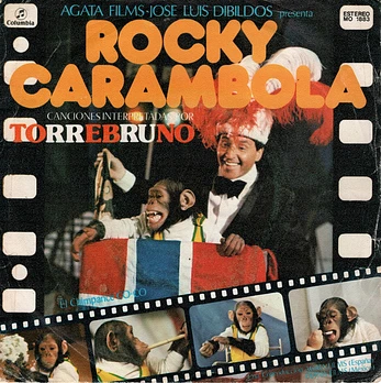 Carátula de la banda de sonido de Rocky Carambola