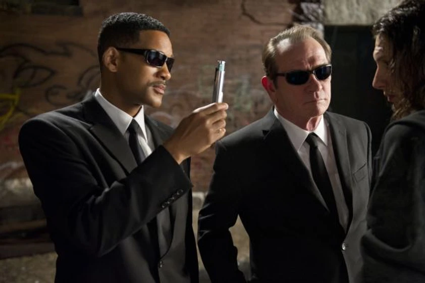 Will Smith y Tommy Lee Jones en Hombres de Negro III