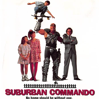 Carátula de la banda de sonido de Suburban Commando