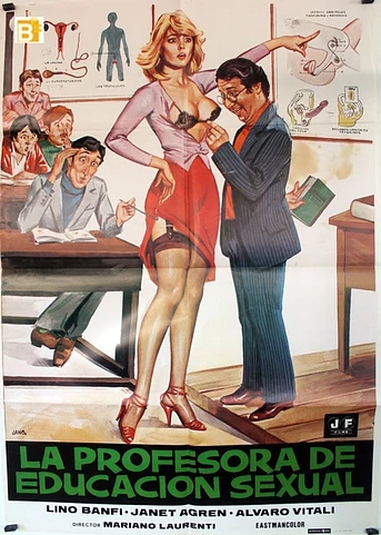 Poster de La Profesora de Educación Sexual
