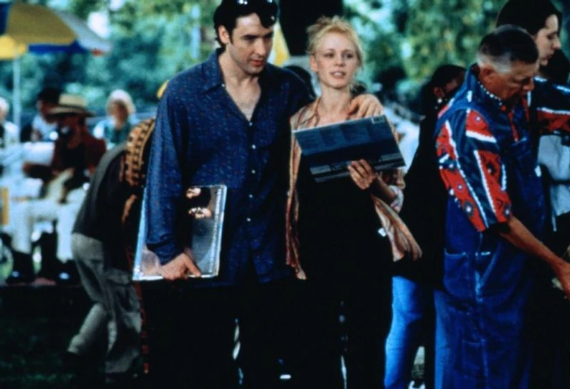 John Cusack y Iben Hjejle en alta-fidelidad