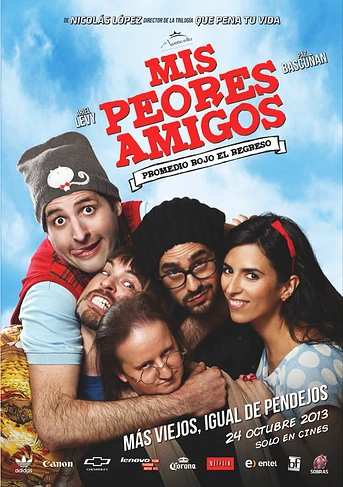 Poster de Mis peores amigos: Promedio rojo, el regreso