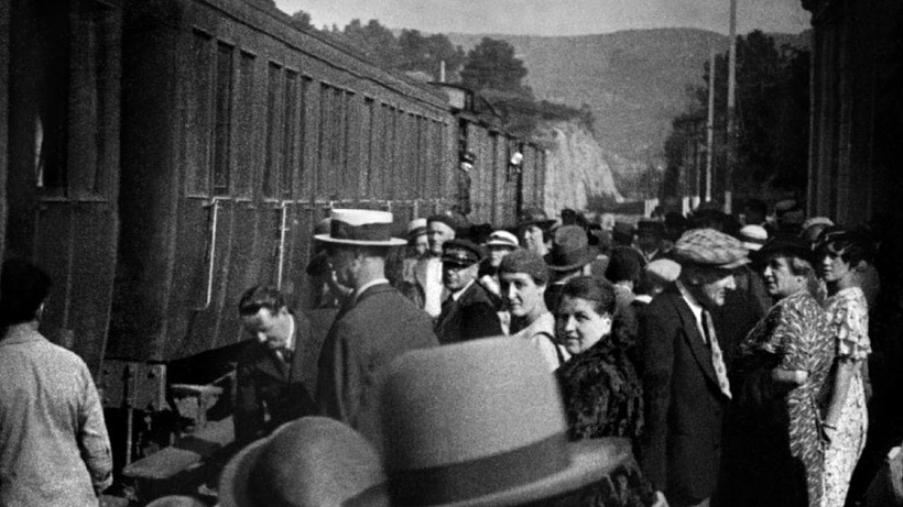 Imagen de Llegada del tren a la estación de La Ciotat
