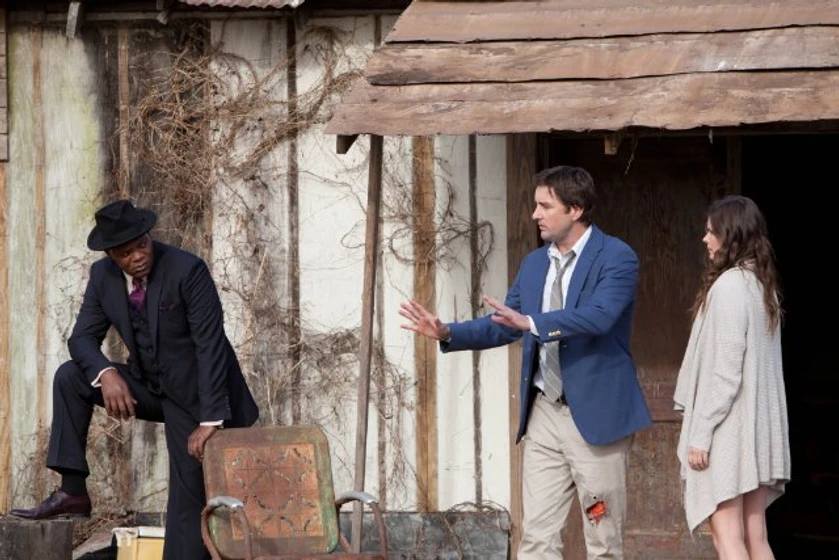 Samuel L. Jackson, Luke Wilson y Peyton List en conociendo-el-mal